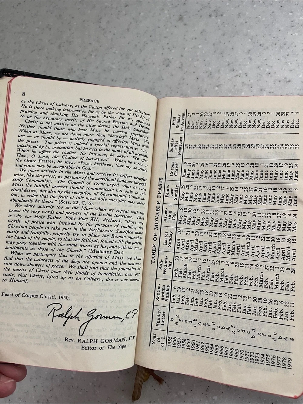 The New Marian Missal Daily Mass Vtg 1950s Latin Sylester Juergens Regina Press